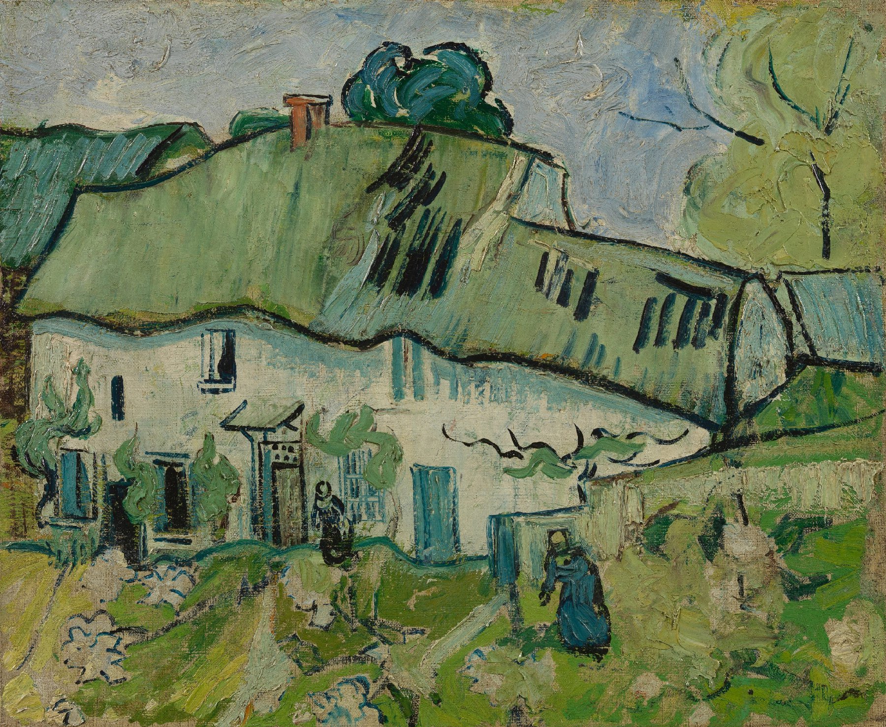 Boerderij Vincent van Gogh (1853 - 1890), Auvers-sur-Oise, mei-juni 1890