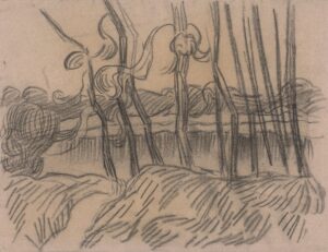 Bomen langs de rivier de Oise Vincent van Gogh (1853 - 1890), Auvers-sur-Oise, mei-juli 1890