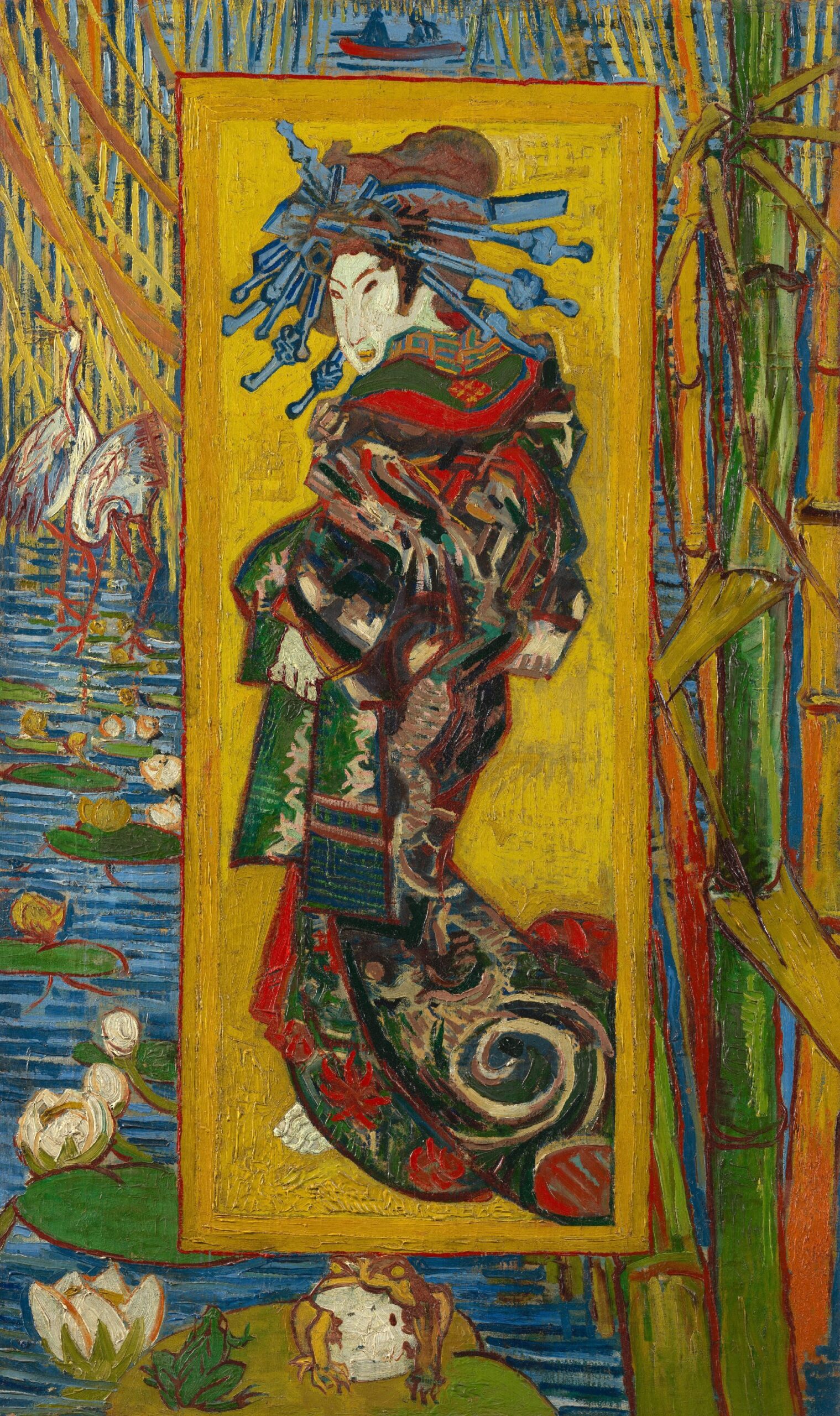 Courtisane (naar Eisen) Vincent van Gogh (1853 - 1890), Parijs, oktober-november 1887