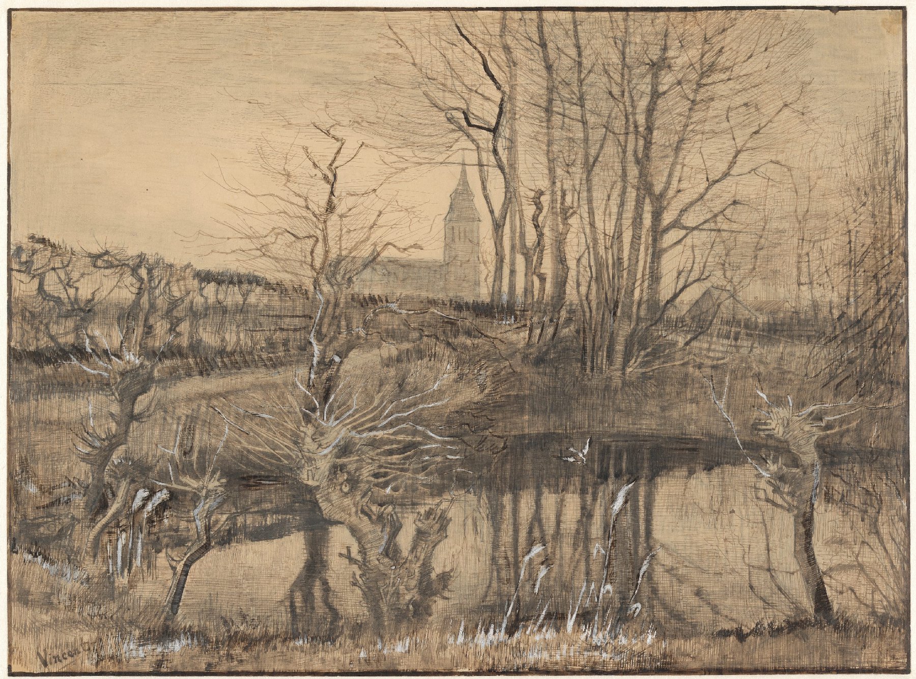 De ijsvogel Vincent van Gogh (1853 - 1890), Nuenen, maart 1884