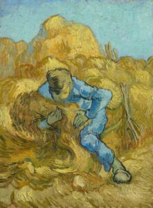 De schovenbinder (naar Millet) Vincent van Gogh (1853 - 1890), Saint-Rémy-de-Provence, september 1889