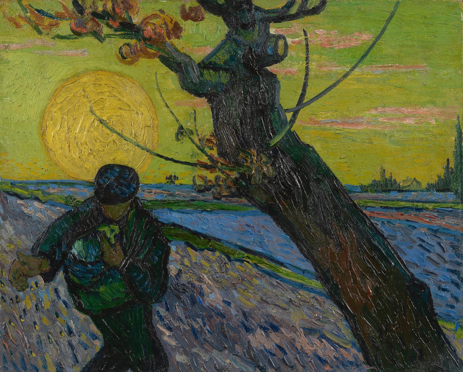 De zaaier Vincent van Gogh (1853 - 1890), Arles, november 1888