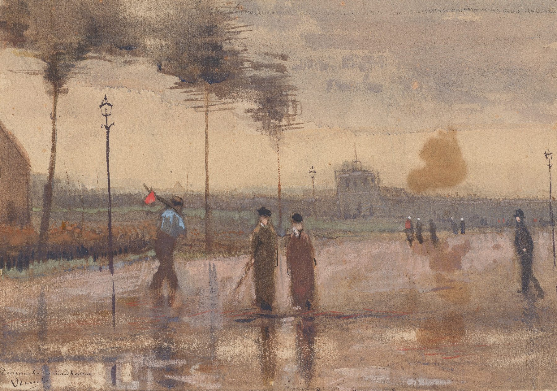 Een zondag in Eindhoven Vincent van Gogh (1853 - 1890), Nuenen, mei-september 1885