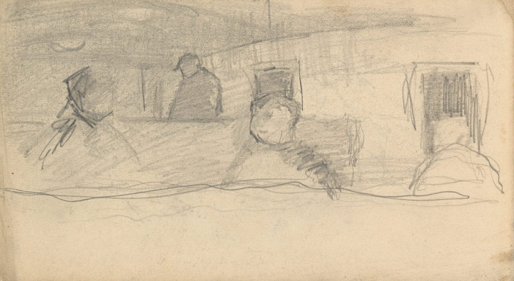 Figuren in een interieur Vincent van Gogh (1853 - 1890), Parijs, februari-juni 1886