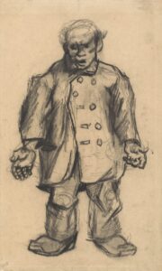 Gedrongen man Vincent van Gogh (1853 - 1890), Nuenen, mei-juni 1885