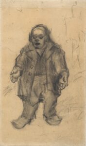 Gedrongen man Vincent van Gogh (1853 - 1890), Nuenen, mei-juni 1885