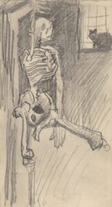 Geraamte Vincent van Gogh (1853 - 1890), Parijs, maart-mei 1886