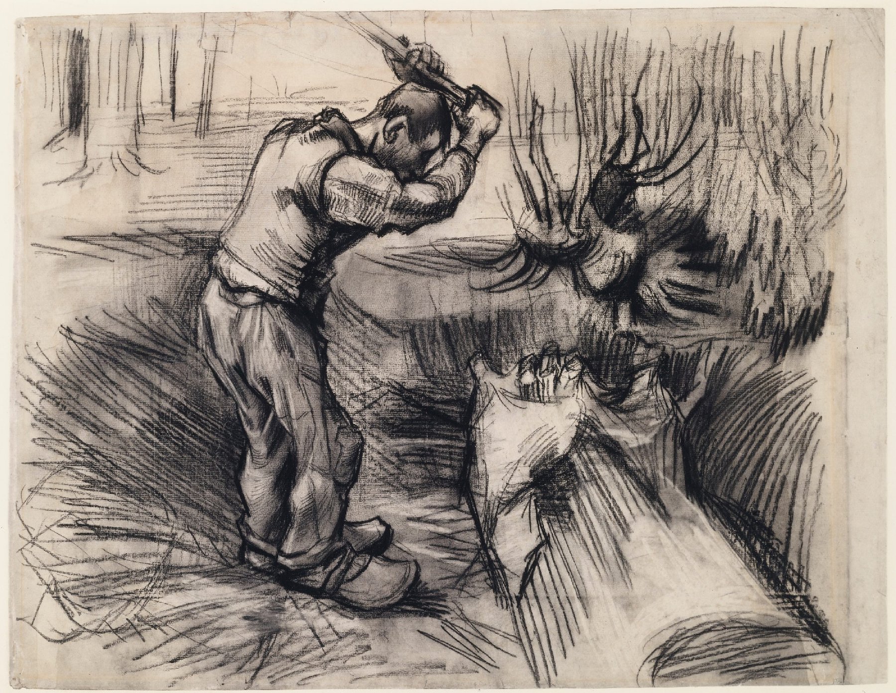 Houthakker Vincent van Gogh (1853 - 1890), Nuenen, juli-september 1885