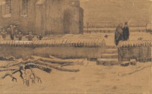 Kerkhof in de winter Vincent van Gogh (1853 - 1890), Nuenen, december 1883