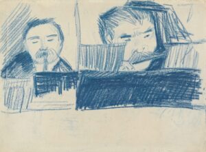Klarinettist en piccolospeler Vincent van Gogh (1853 - 1890), Parijs, januari 1887-april 1887