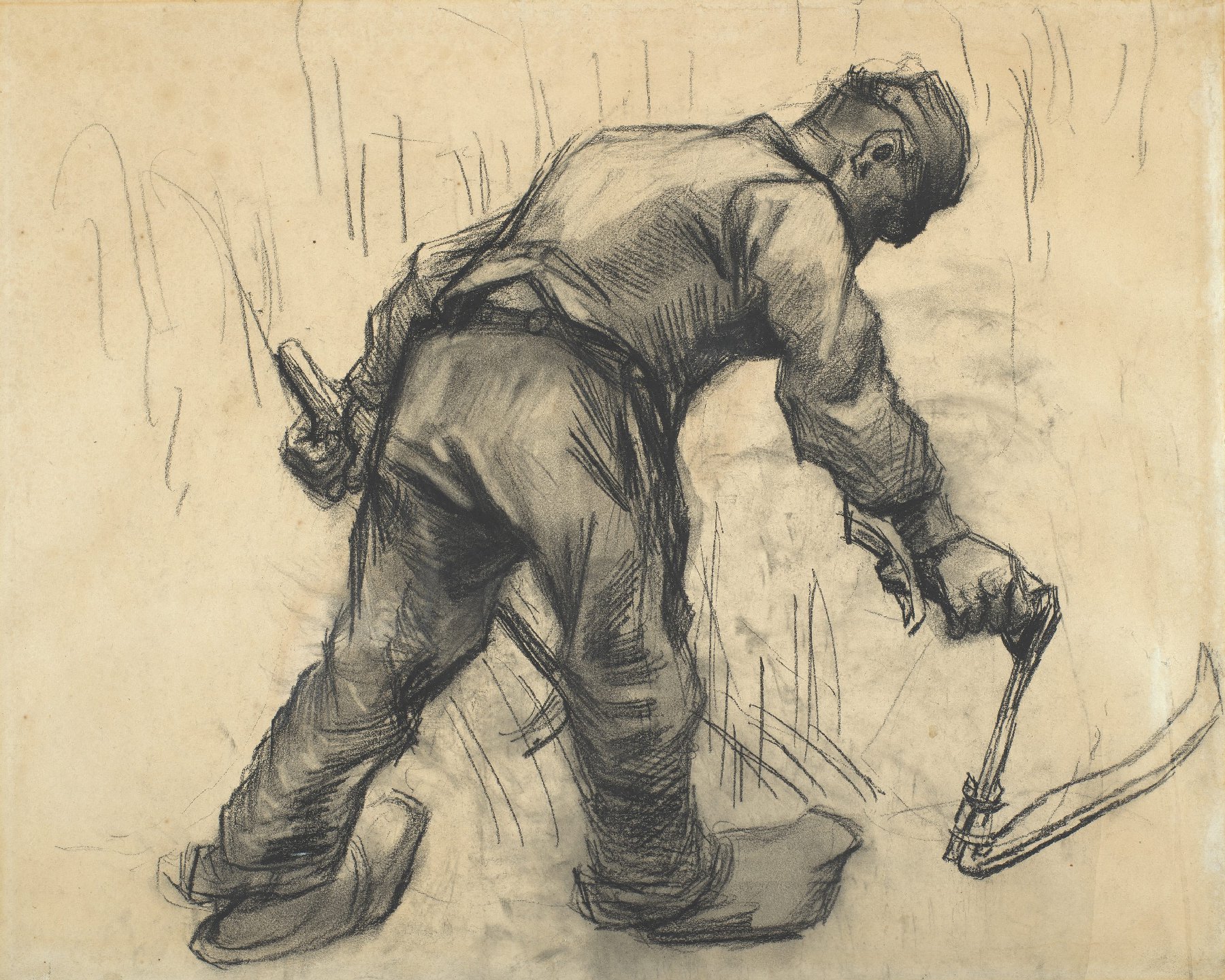 Maaier Vincent van Gogh (1853 - 1890), Nuenen, juli-september 1885
