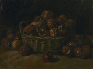 Mand met appels Vincent van Gogh (1853 - 1890), Nuenen, september 1885