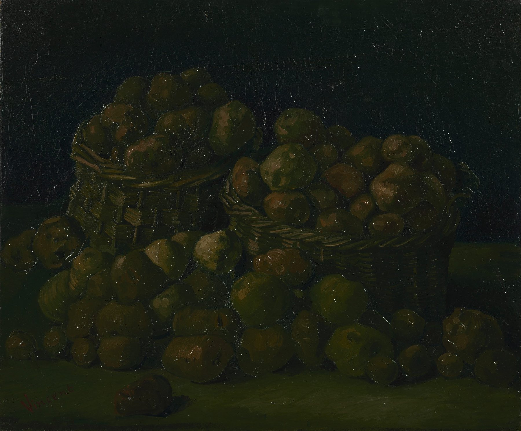 Manden met aardappels Vincent van Gogh (1853 - 1890), Nuenen, september 1885