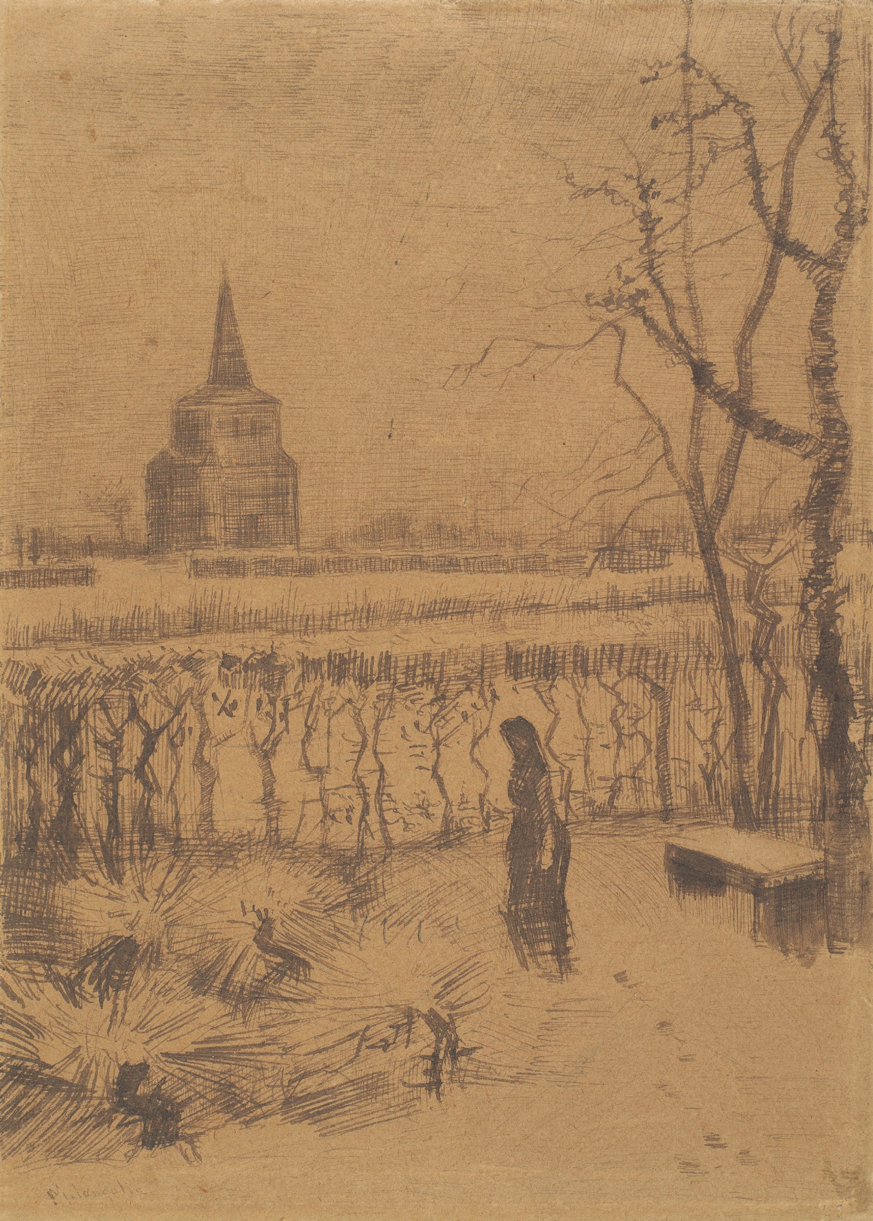 Melancholie Vincent van Gogh (1853 - 1890), Nuenen, december 1883