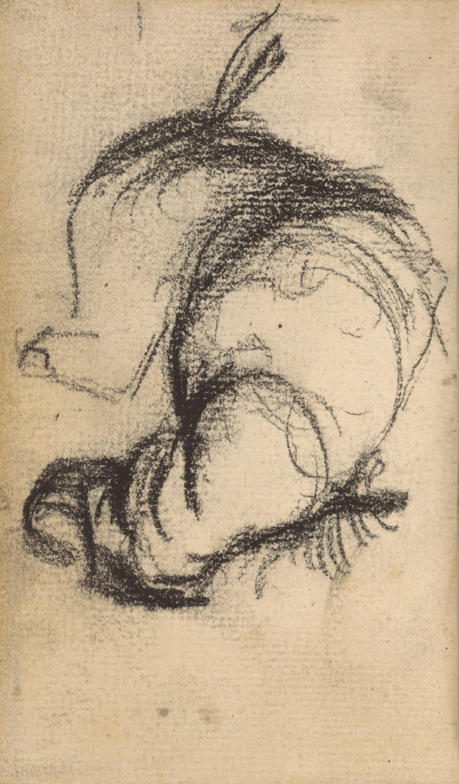 Onduidelijke voorstelling Vincent van Gogh (1853 - 1890), Nuenen, november 1884-september 1885