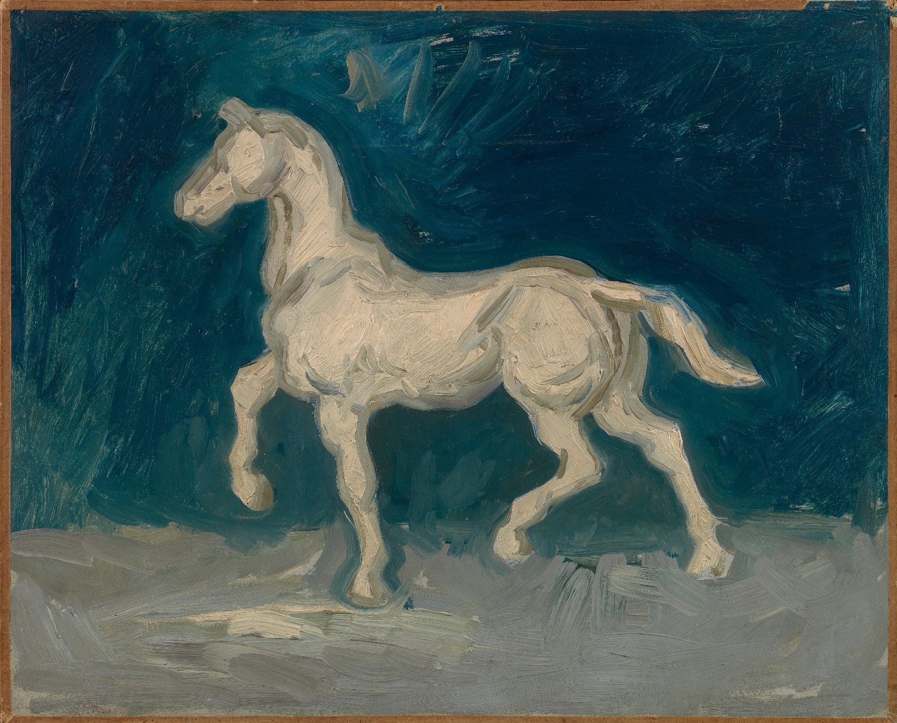 Paard Vincent van Gogh (1853 - 1890), Parijs, juni 1886