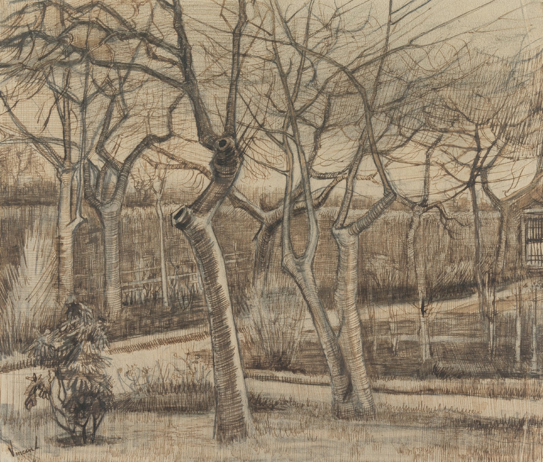 Pastorietuin Vincent van Gogh (1853 - 1890), Nuenen, maart 1884