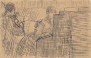 Pianiste en violist Vincent van Gogh (1853 - 1890), Parijs, januari 1887-juni 1887