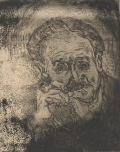 Portret van dokter Gachet Vincent van Gogh (1853 - 1890), Auvers-sur-Oise, juni 1890