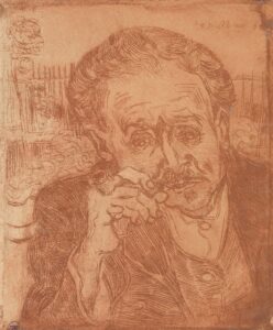 Portret van dokter Gachet Vincent van Gogh (1853 - 1890), Auvers-sur-Oise, juni 1890