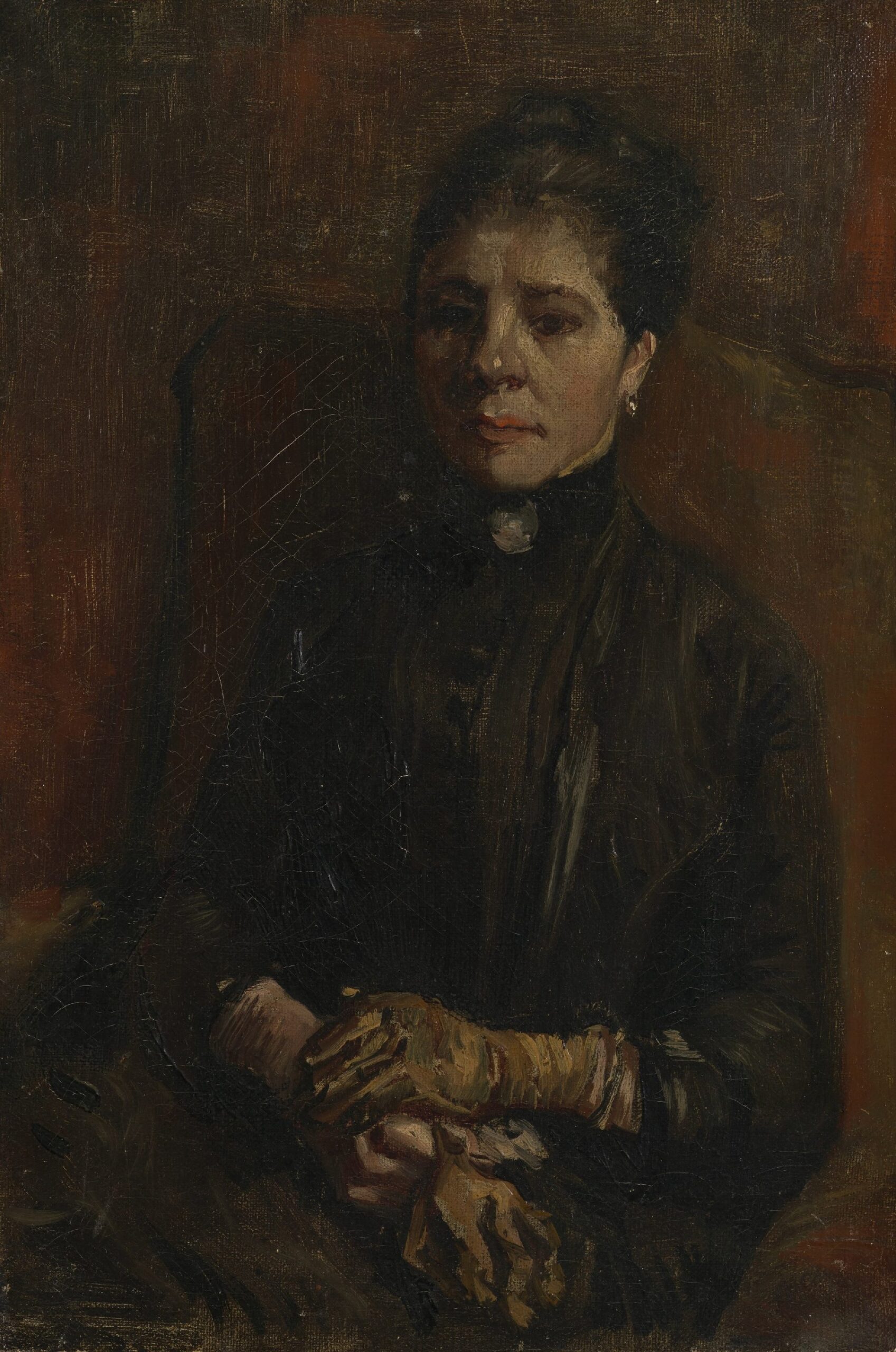 Portret van een vrouw Vincent van Gogh (1853 - 1890), Parijs, maart-juni 1886