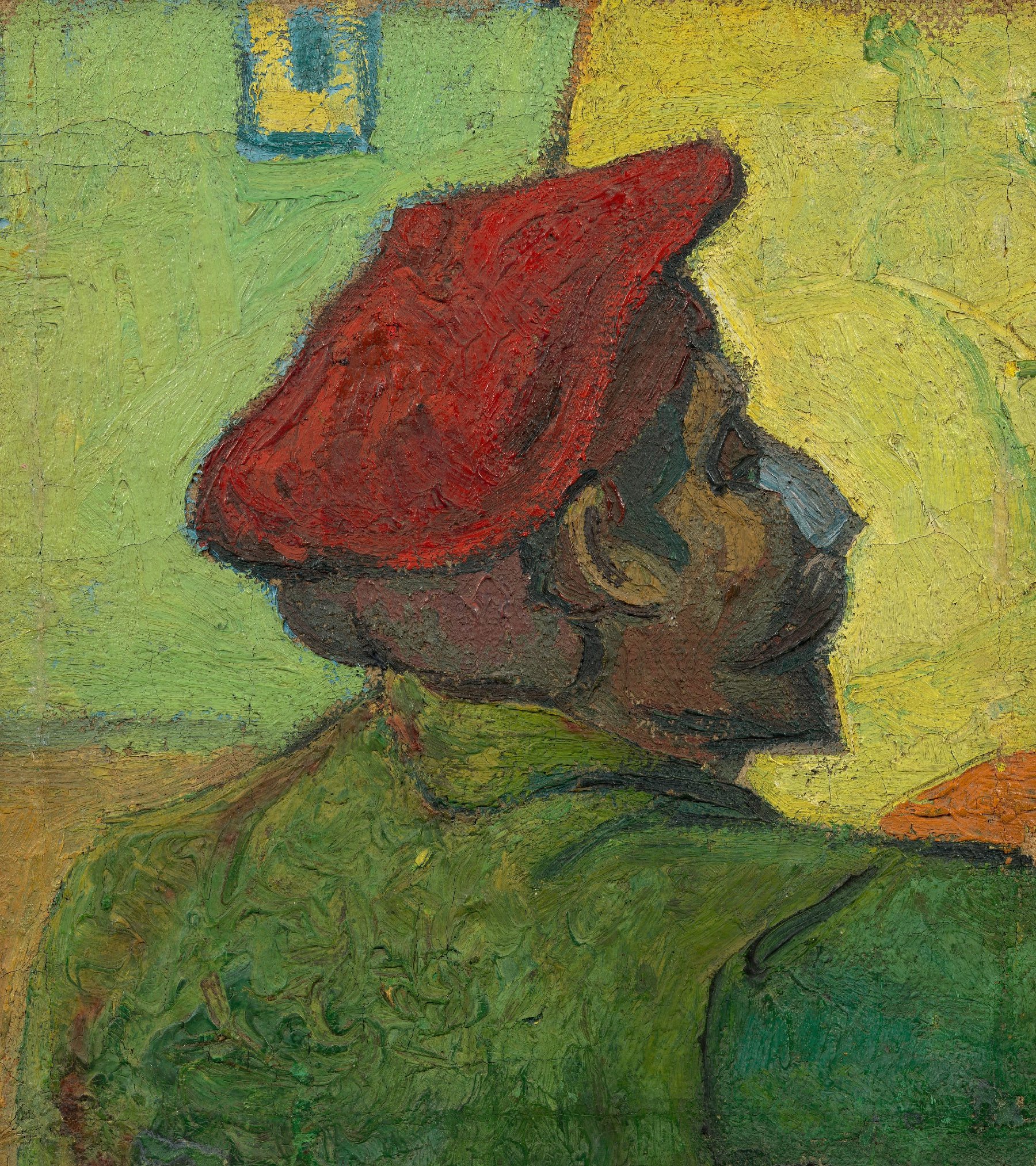 Portret van Gauguin Vincent van Gogh (1853 - 1890), Arles, december 1888