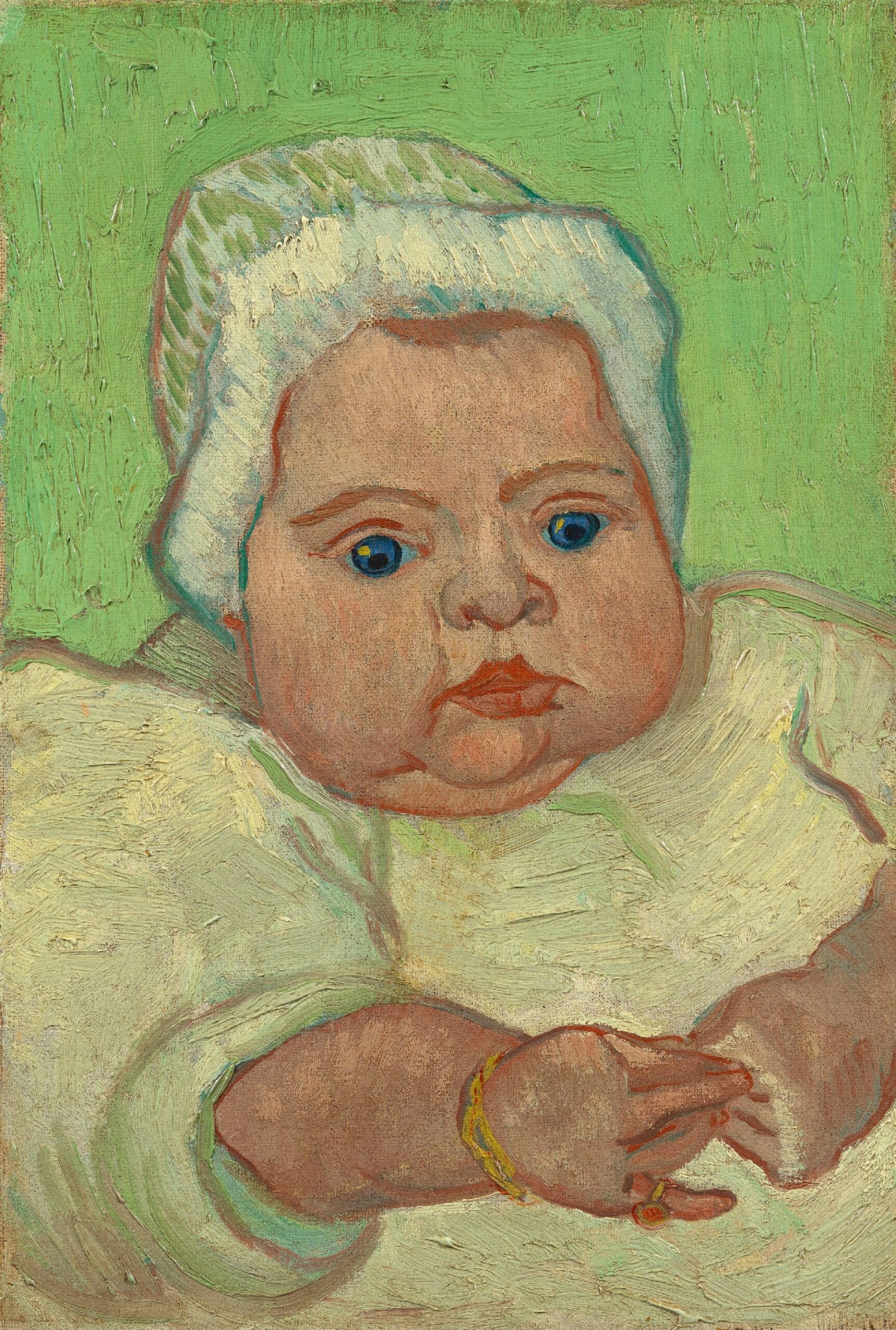 Portret van Marcelle Roulin Vincent van Gogh (1853 - 1890), Arles, december 1888