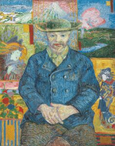 Portret van père Tanguy Vincent van Gogh, Parijs, herfst 1887