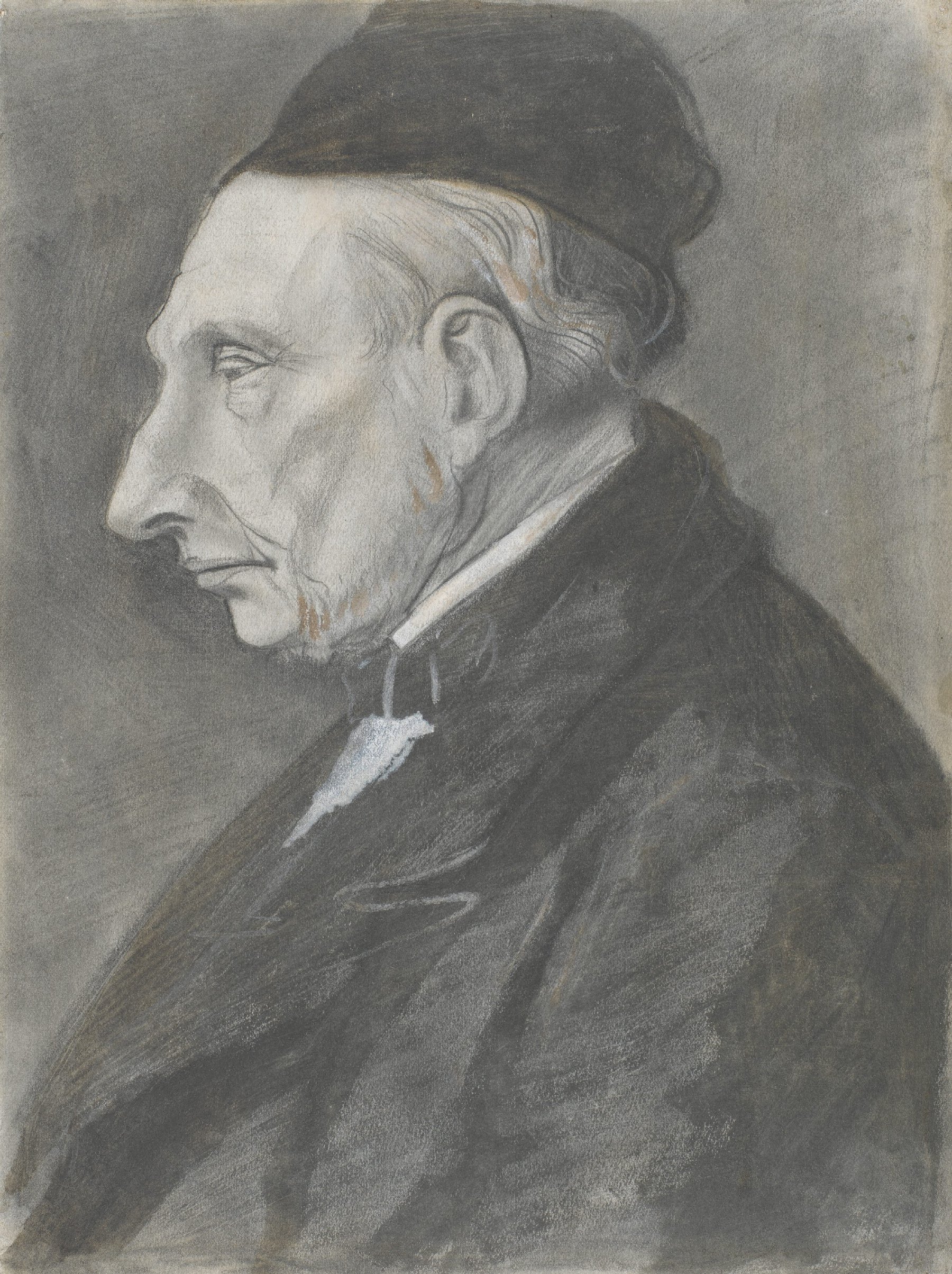 Portret van Vincent van Gogh, grootvader van de kunstenaar Vincent van Gogh (1853 - 1890), Etten, juli 1881
