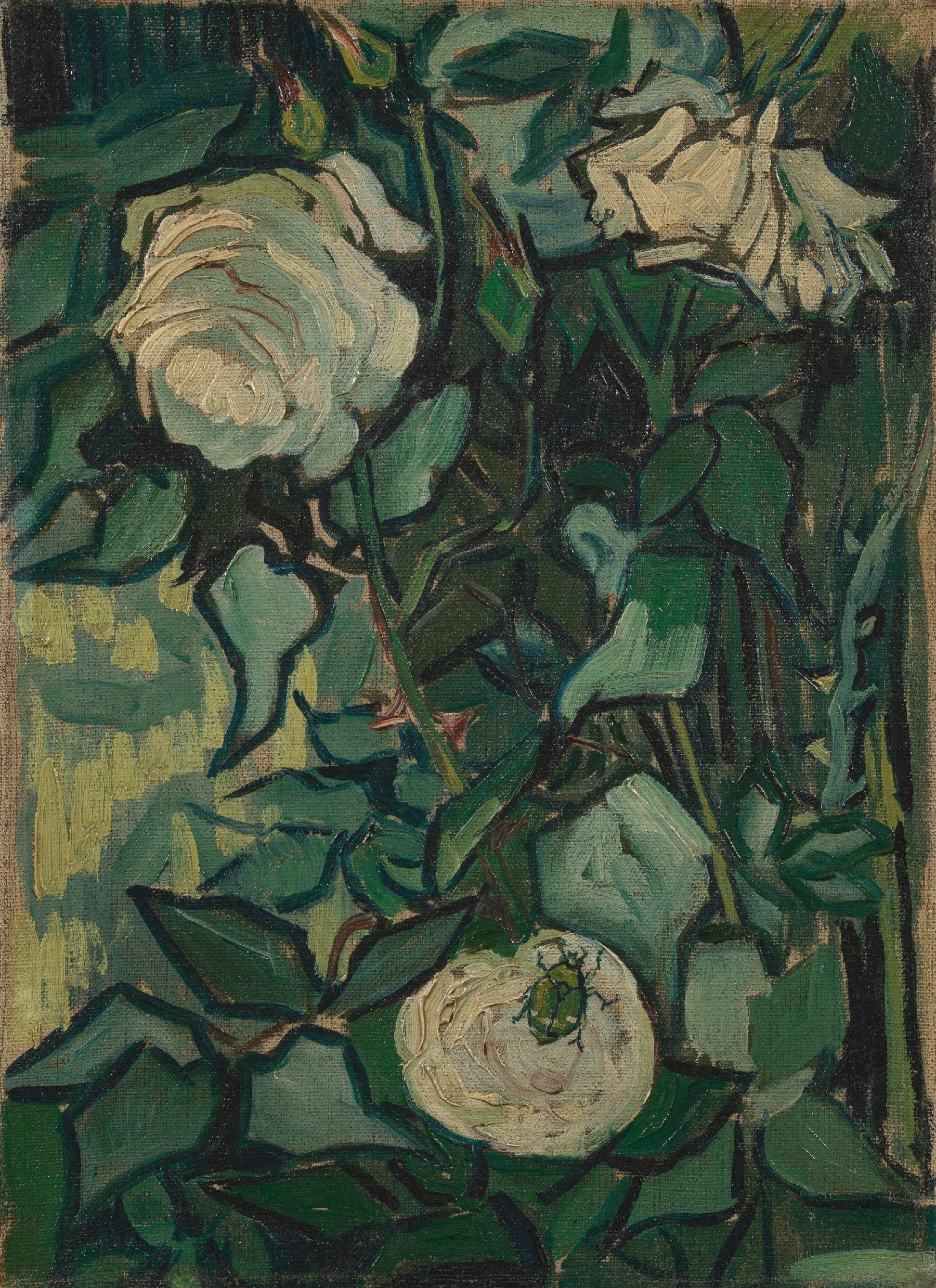 Rozen Vincent van Gogh (1853 - 1890), Saint-Rémy-de-Provence, mei-juni 1889