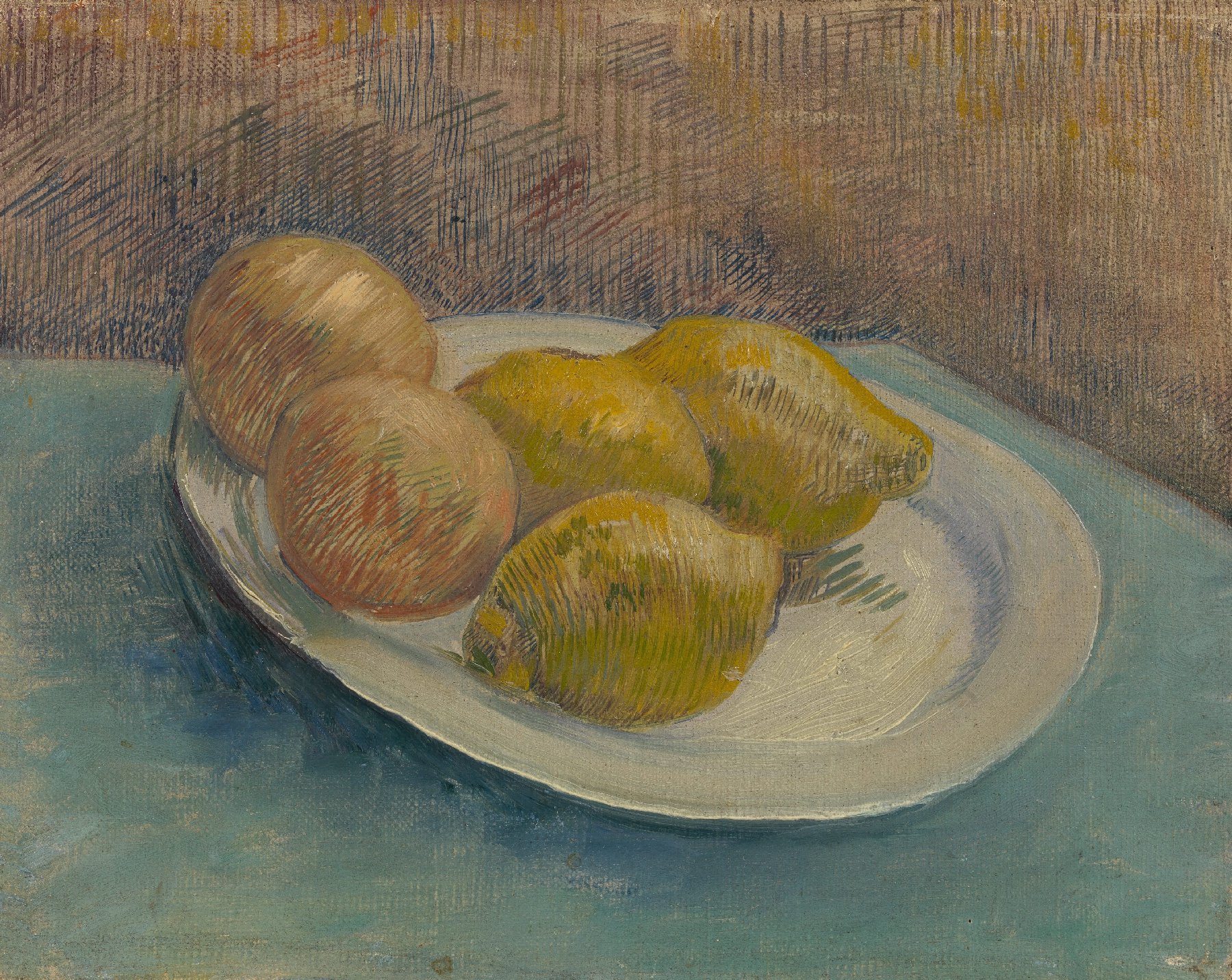 Schotel met citrusvruchten Vincent van Gogh (1853 - 1890), Parijs, februari-maart 1887
