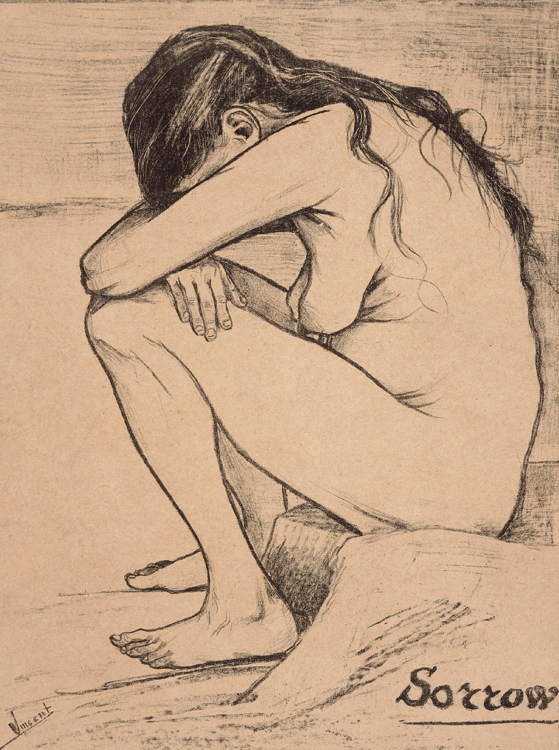 Sorrow Vincent van Gogh (1853 - 1890), Den Haag, november 1882