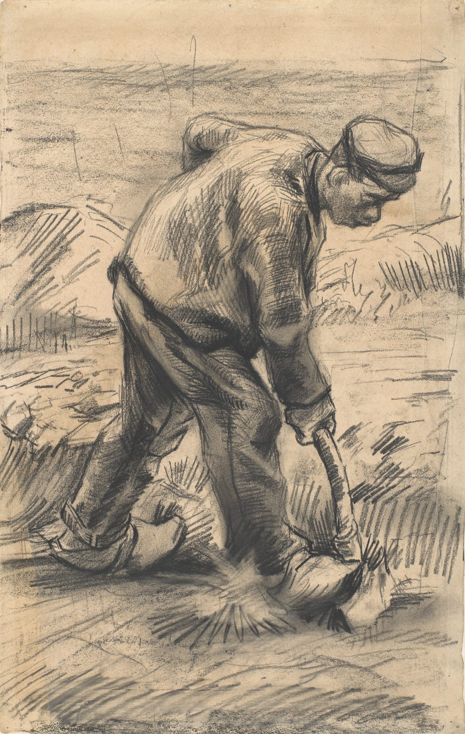 Spitter Vincent van Gogh (1853 - 1890), Nuenen, juli-september 1885