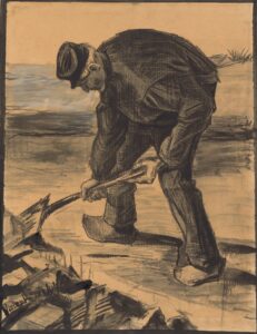 Spitter Vincent van Gogh (1853 - 1890), Den Haag, november 1882