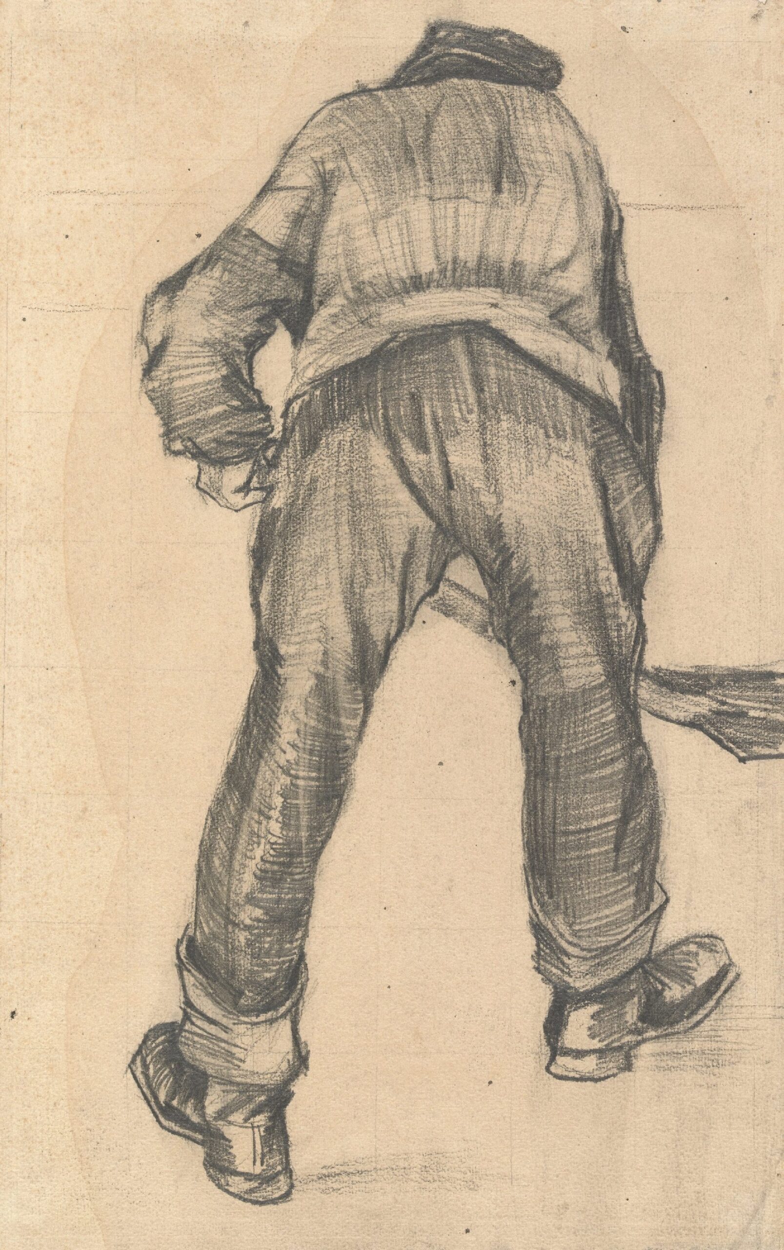 Spitter Vincent van Gogh (1853 - 1890), Den Haag, november 1882