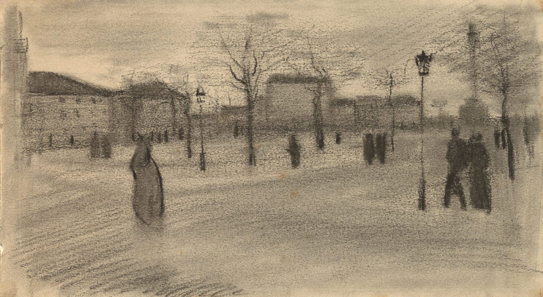 Stadsgezicht Vincent van Gogh (1853 - 1890), Parijs, februari – juni 1886