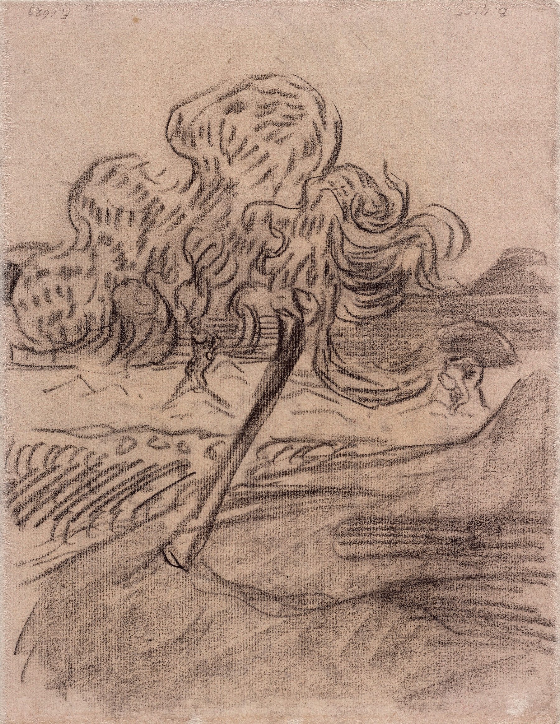 Studie van een boom Vincent van Gogh (1853 - 1890), Auvers-sur-Oise, mei-juli 1890