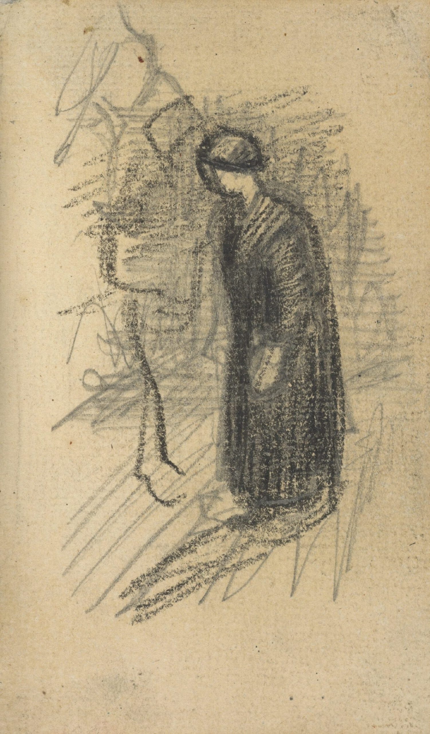 Twee figuren Vincent van Gogh (1853 - 1890), Nuenen, november 1884-september 1885