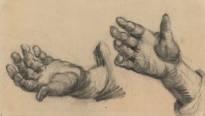 Twee handen Vincent van Gogh (1853 - 1890), Nuenen, december 1884-mei 1885