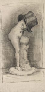 Venus met hoed Vincent van Gogh (1853 - 1890), Parijs, maart-mei 1886
