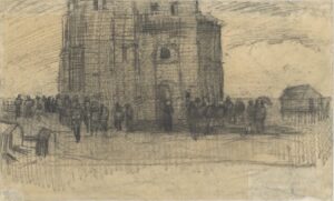 Verkoping van afbraak Vincent van Gogh (1853 - 1890), Nuenen, mei 1885