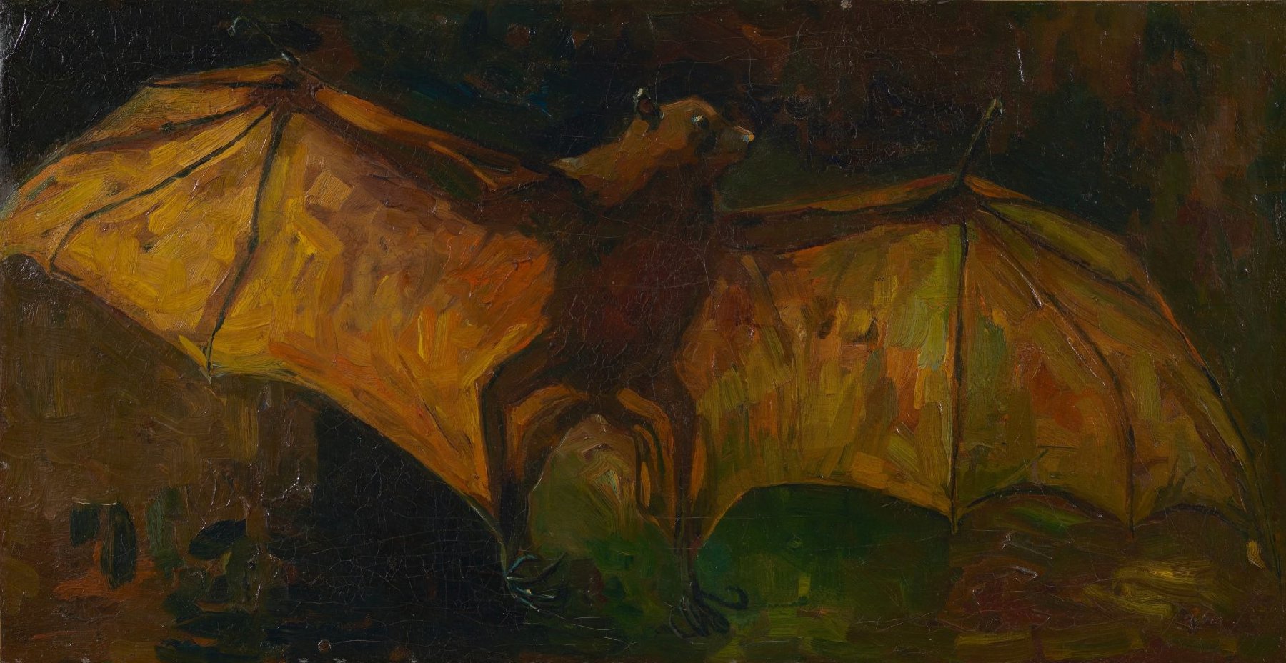 Vleerhond Vincent van Gogh (1853 - 1890), Nuenen, oktober-november 1884
