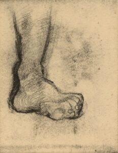 Voet Vincent van Gogh (1853 - 1890), februari-juni 1886