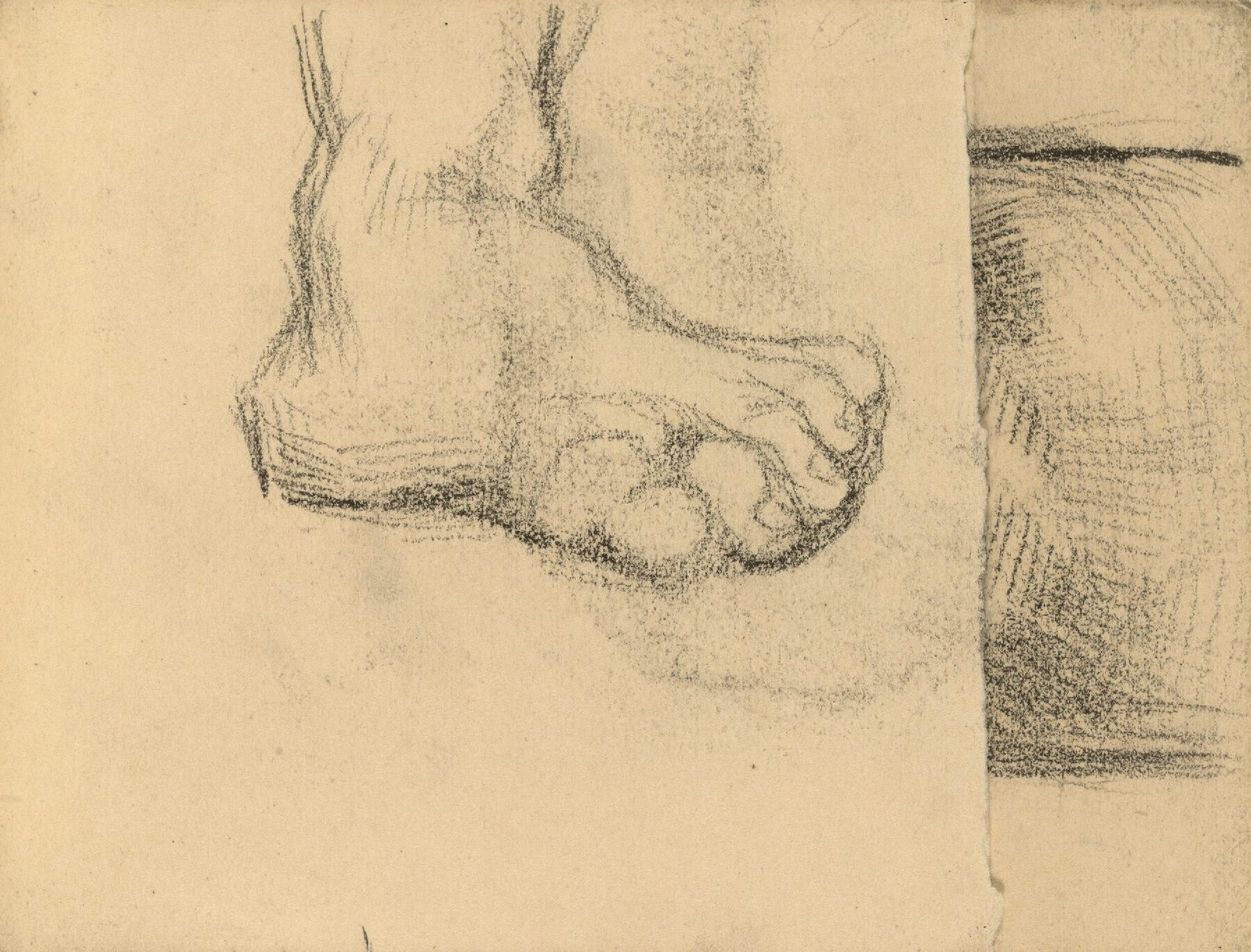 Voet Vincent van Gogh (1853 - 1890), februari-juni 1886