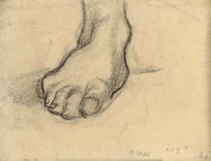 Voet Vincent van Gogh (1853 - 1890), februari-juni 1886