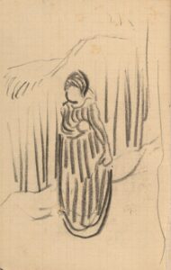 Vrouw Vincent van Gogh (1853 - 1890), mei-juli 1890