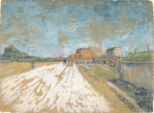 Weg langs de verdedigingswerken Vincent van Gogh (1853 - 1890), Parijs, juni-september 1887