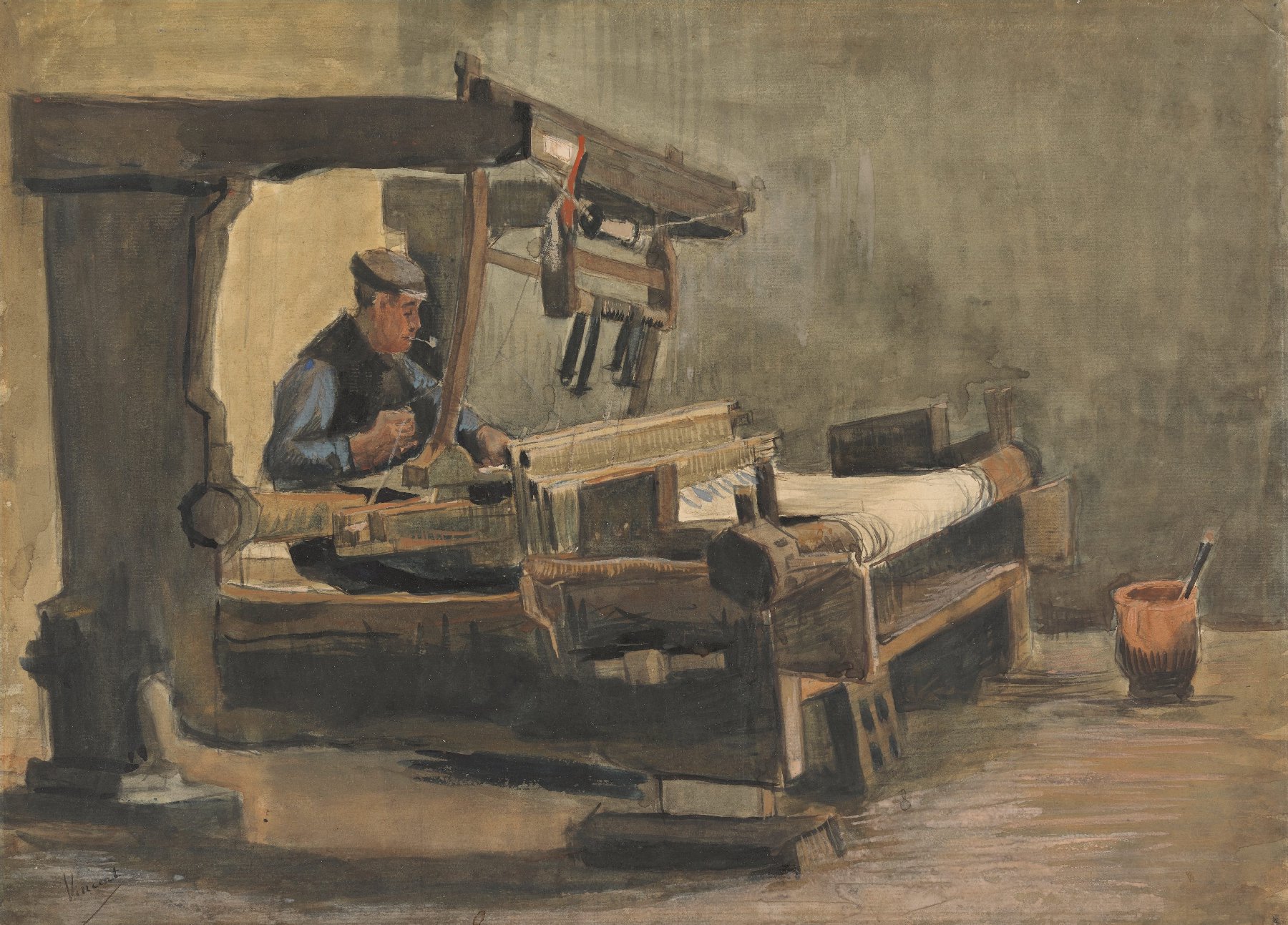 Wever Vincent van Gogh (1853 - 1890), Nuenen, januari-augustus 1884