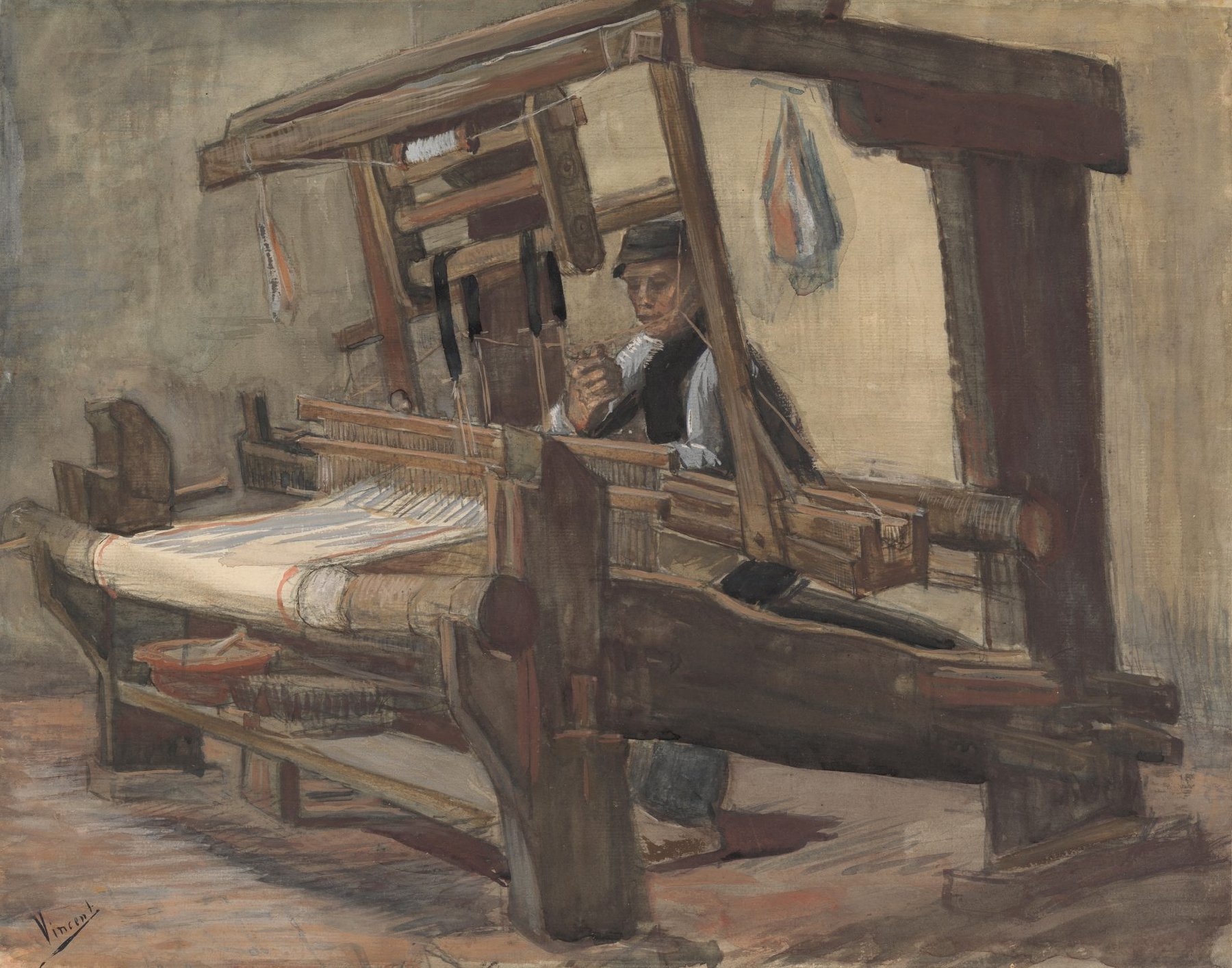 Wever Vincent van Gogh (1853 - 1890), Nuenen, januari-augustus 1884