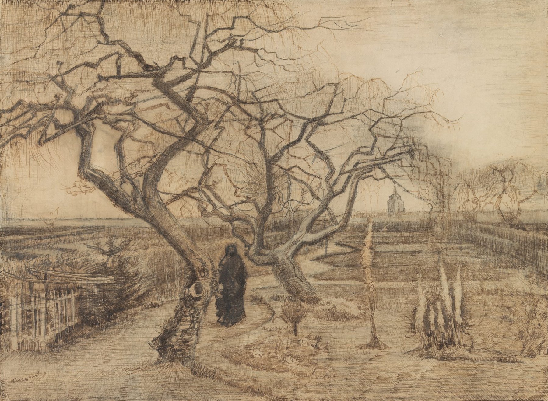 Wintertuin Vincent van Gogh (1853 - 1890), Nuenen, maart 1884